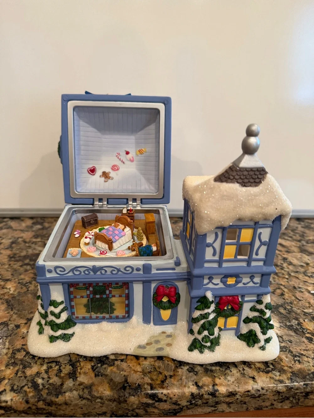 Music Box Tea Light Candle PartyLite